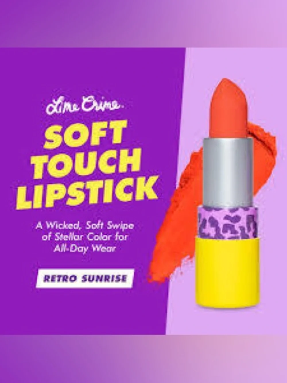 Lime Crime SOFT TOUCH Comfort Matte Lipstick